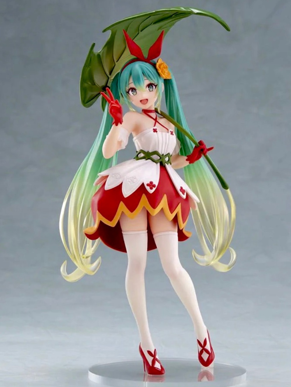 Vocaloid Character Series-Hatsune Miku Thumbelina Wonderland Figure -Japan Versi